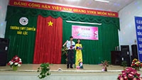 HỘI THI “NỮ GIÁO VIÊN TÀI NĂNG DUYÊN DÁNG” NĂM HỌC 2016 – 2017