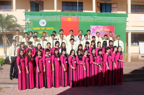 Lễ kỉ niệm 33 năm Ngày Nhà giáo Việt Nam (20/11/1982 - 20/11/2015)