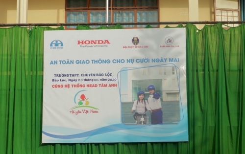 Ngoại khóa An toàn giao thông năm học 2019 - 2020