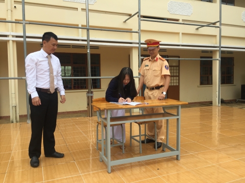 Tổ chức tuyên truyền An toàn giao thông cho học sinh