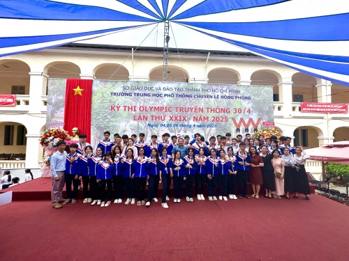 Trường THPT chuyên Bảo Lộc đạt 42 huy chương tại Olympic truyền thống 30-4